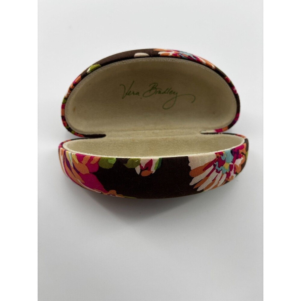 Vera Bradley English Rose Hard Clamshell Sunglasses Eyeglasses Case Retired - Picture 4 of 5